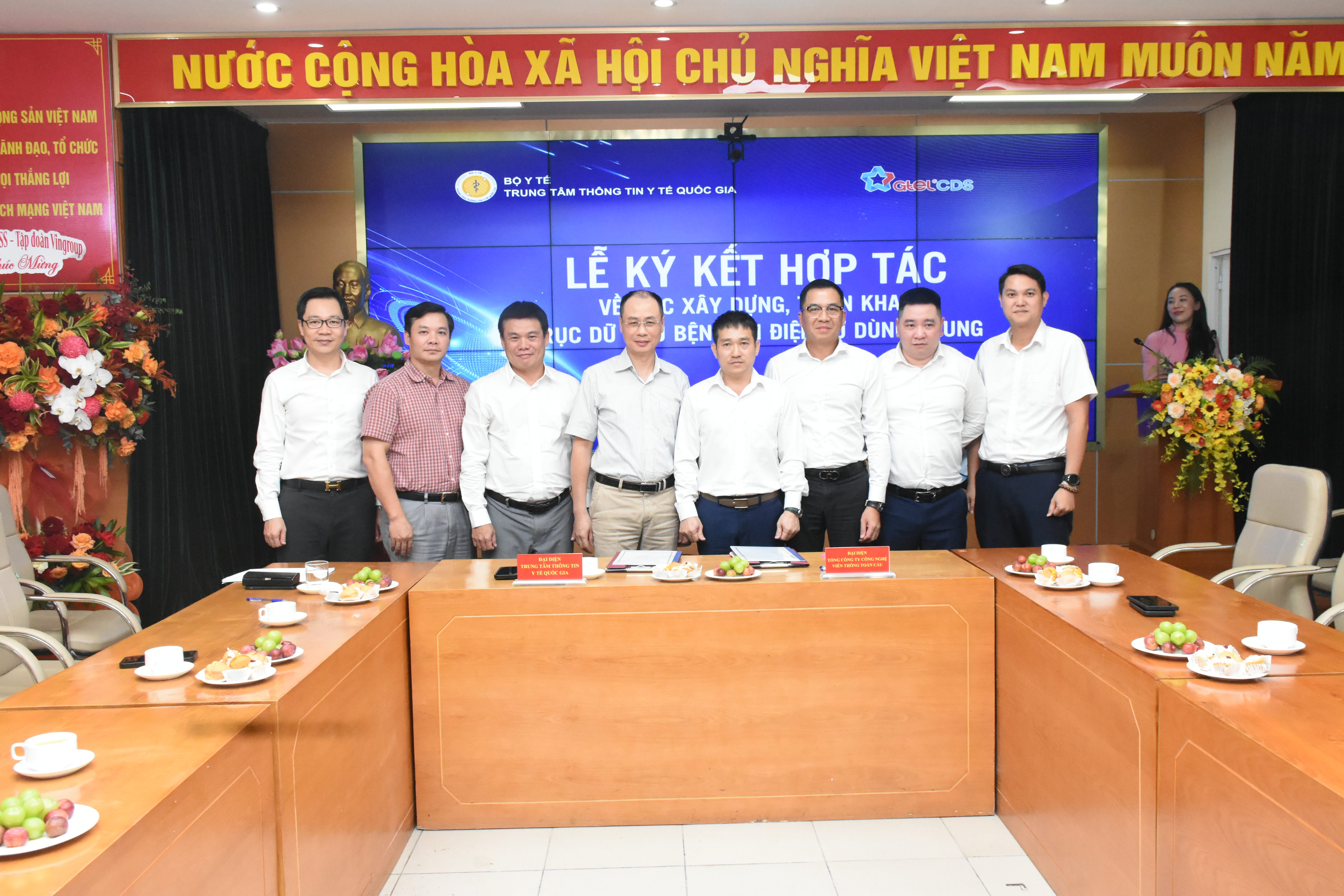 Hợp tác xây dựng Trục dữ liệu Bệnh án điện tử dùng chung